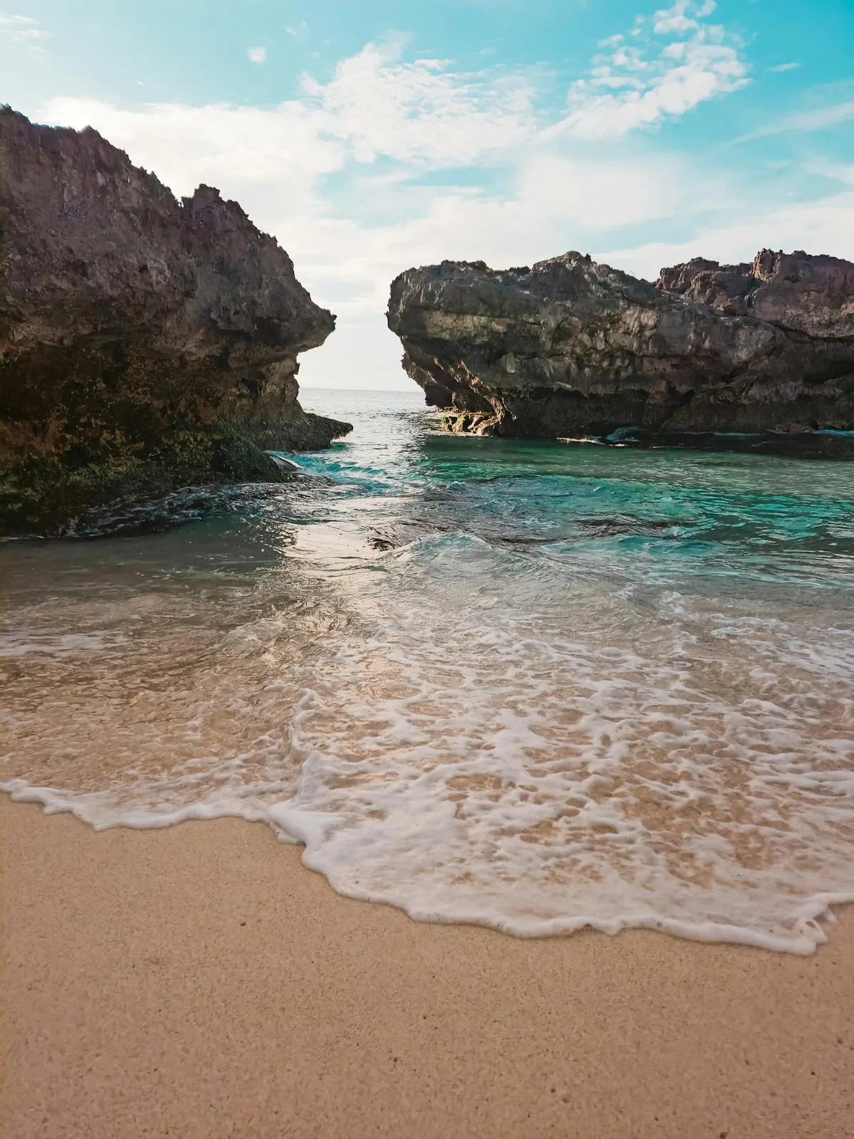 Cove with turquoise waters on the Mallorca coast