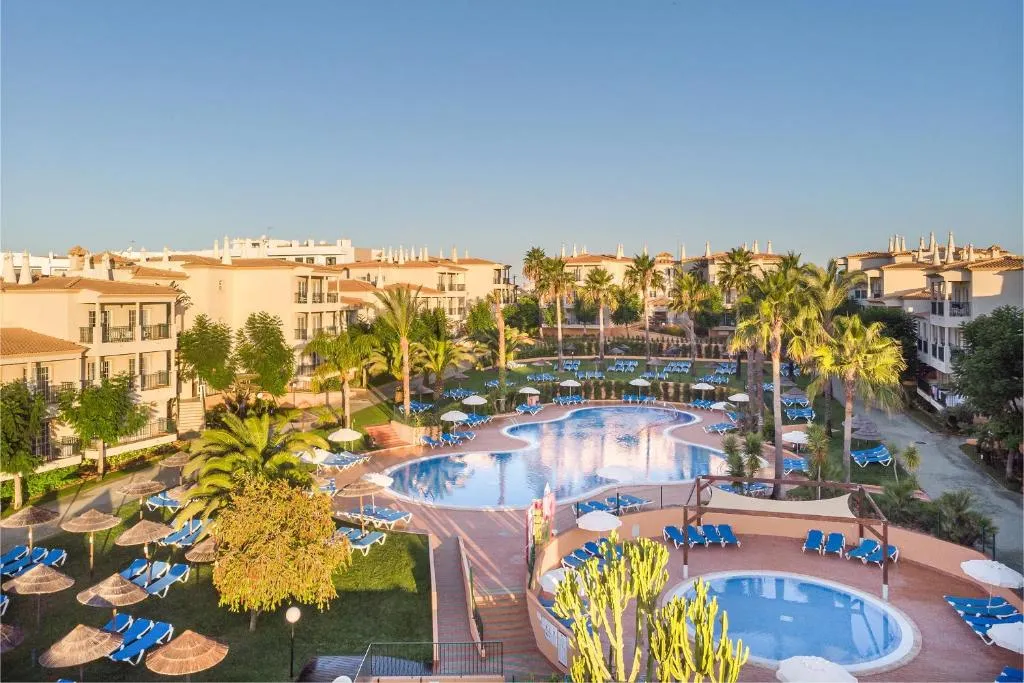 outdoor swimming pool at the hotel, Algarve