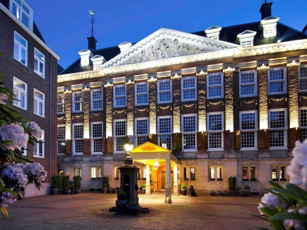 Fachada histórica del Sofitel Legend The Grand Amsterdam