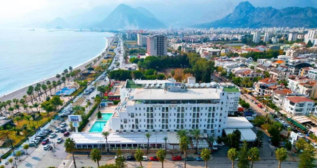 Exterior view of Sealife Family Resort in Belek Antalya