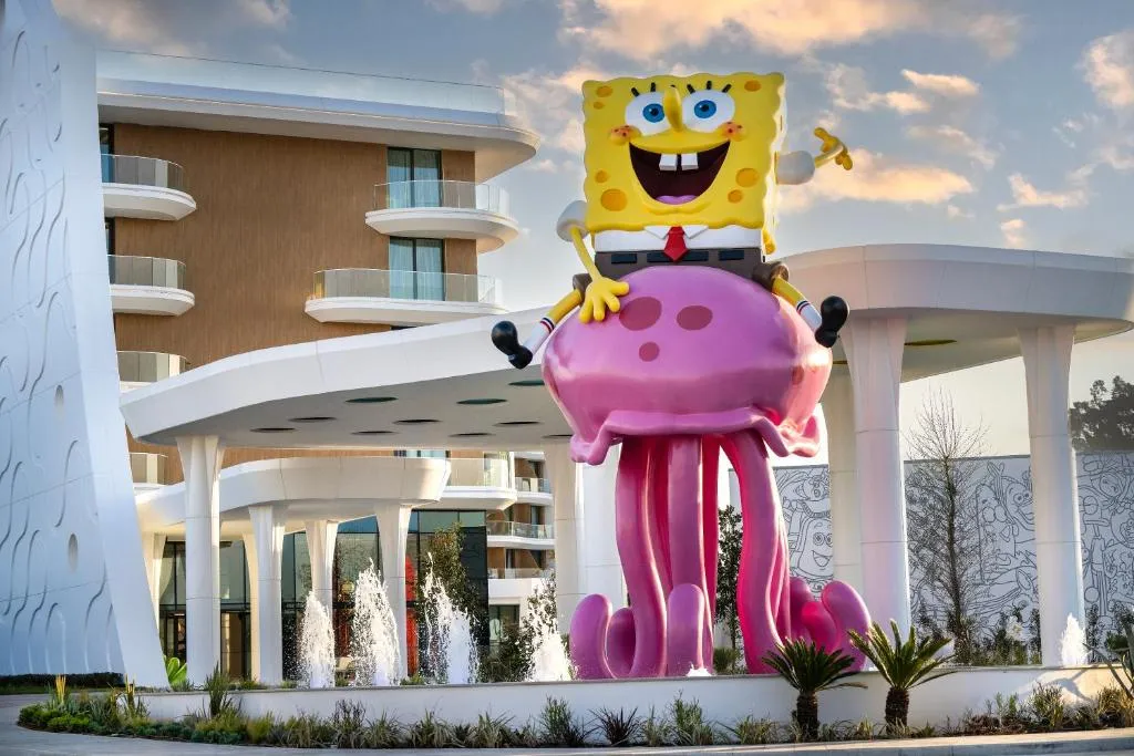 Façade du Land of Legends Nickelodeon Hotel, Antalya
