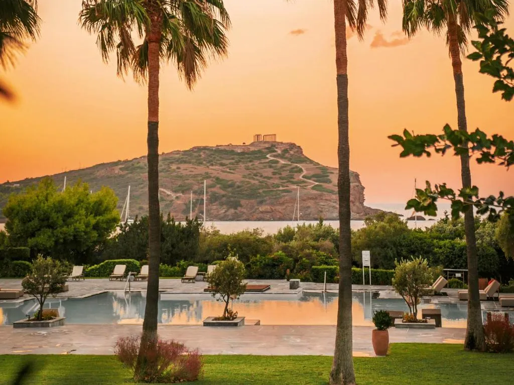 Cape Sounio Grecotel resort surrounded by pine forest, Sounio