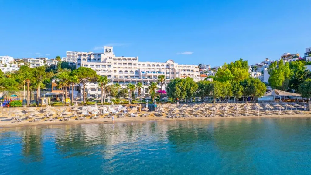 Azka Hotel Bodrum surplombant la baie de Bardakci