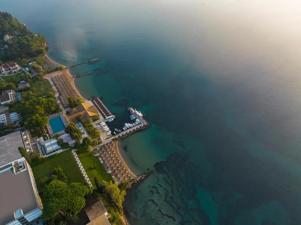 Kontokali Bay Resort & Spa aerial view, Corfu