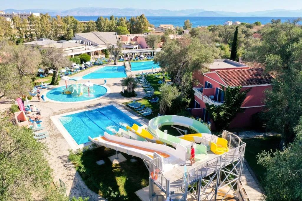 SENTIDO Apollo Palace resort and pool, Mesongi, Corfu