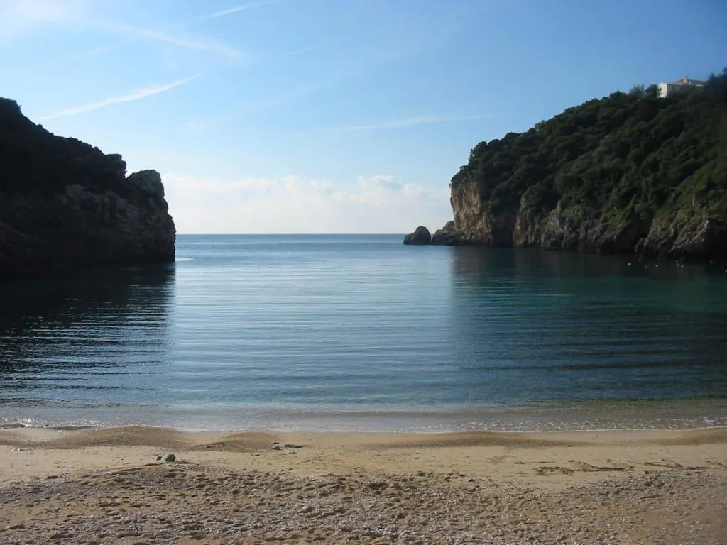 Zefiros Traditional Hotel overlooking Paleokastritsa beach, Corfu