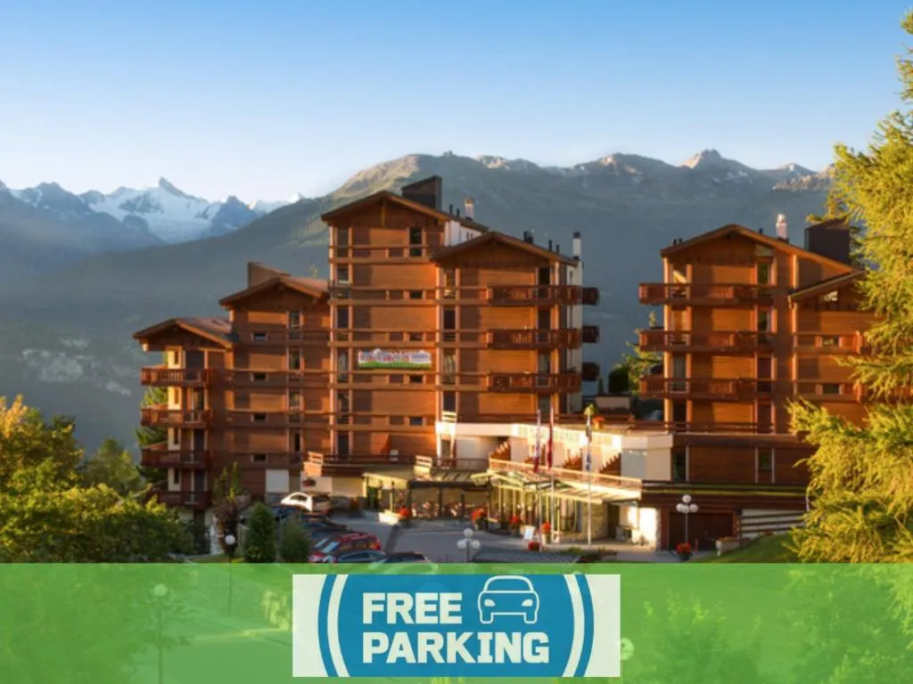 Hotel Helvetia Intergolf - Hotel de 4 estrellas en Route de la Moubra, Crans-Montana - photo 1