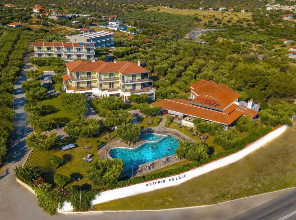 Asteris Village - Hôtel 3 étoiles, Gerakini, between Kassandra and Sithonia, Halkidiki - photo 1