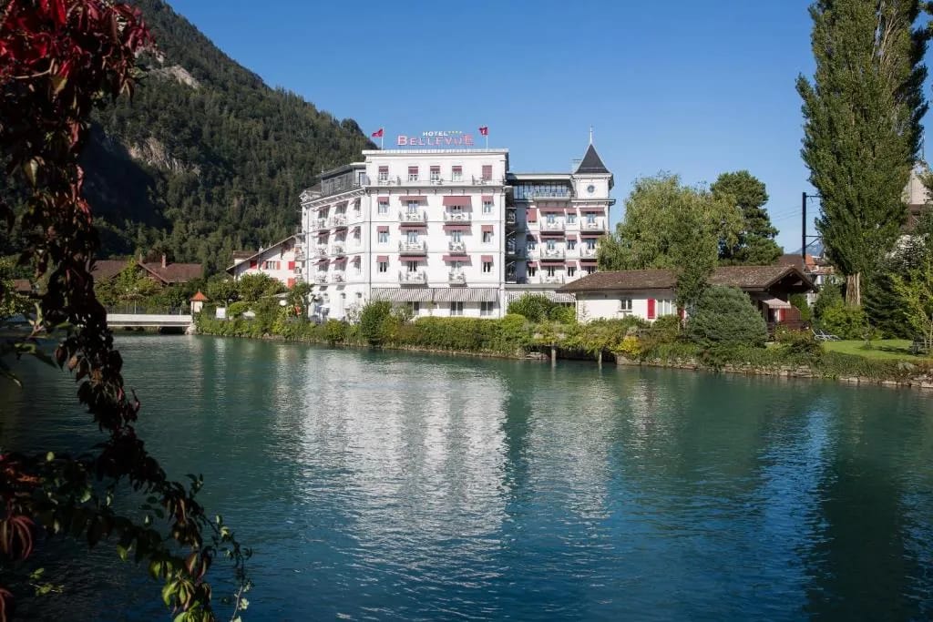 Boutique Hotel Bellevue - 4-star hotel in Central Interlaken, Interlaken - photo 1