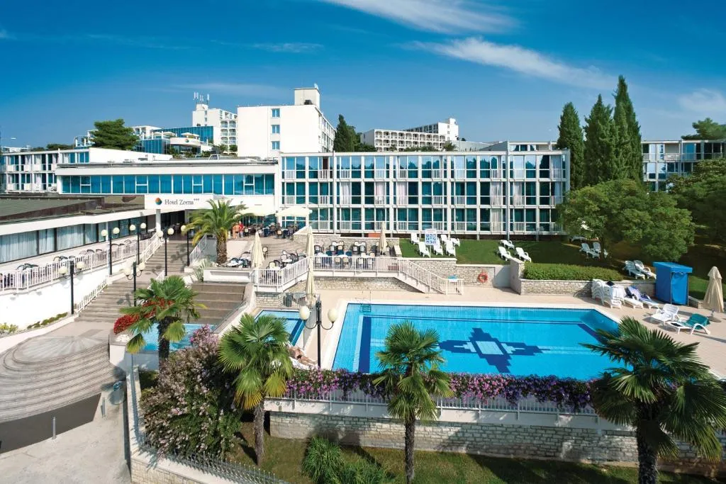 Hotel Zorna Plava Laguna exterior in Zelena Laguna, Poreč