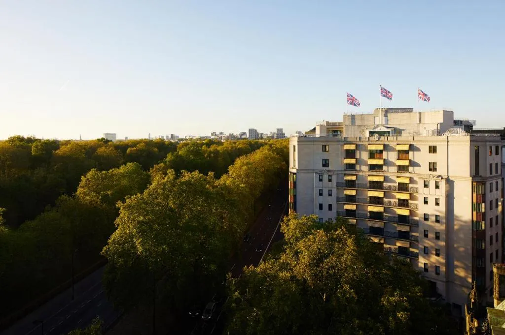 Fachada do Dorchester em Park Lane
