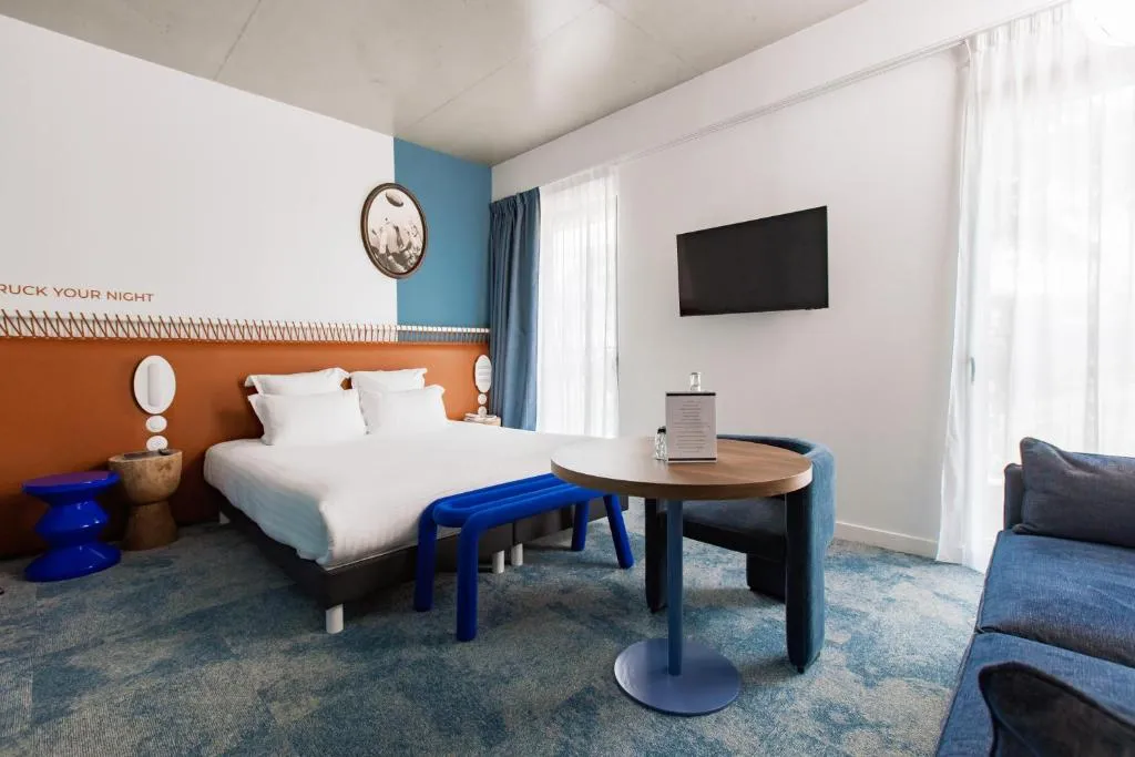 Extérieur du Ruck Hotel dans le 7e arrondissement de Lyon