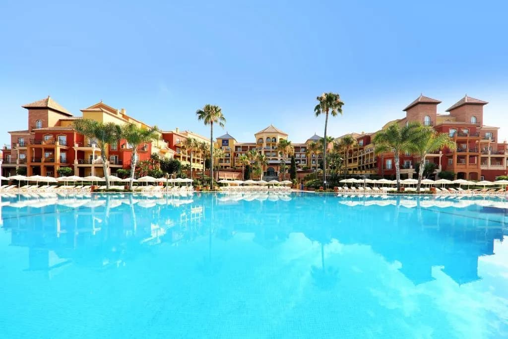 Iberostar Waves Málaga Playa resort and pool area, Torrox Costa