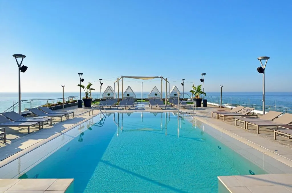 Melia Costa del Sol hotel exterior, Torremolinos beachfront