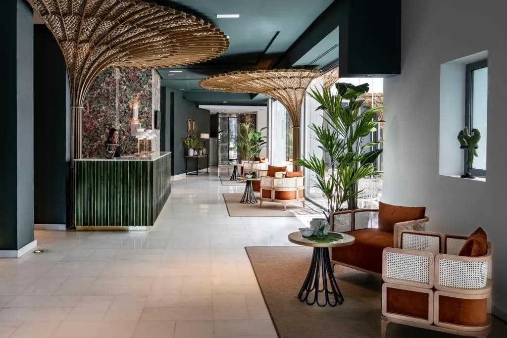 Facade de l'hotel Vincci Seleccion Posada del Patio a Malaga Centro, Malaga