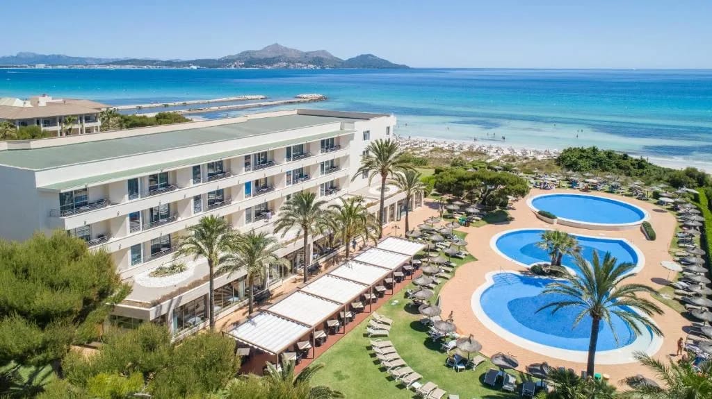 Hotel Grupotel Natura Playa em frente à praia, Playa de Muro