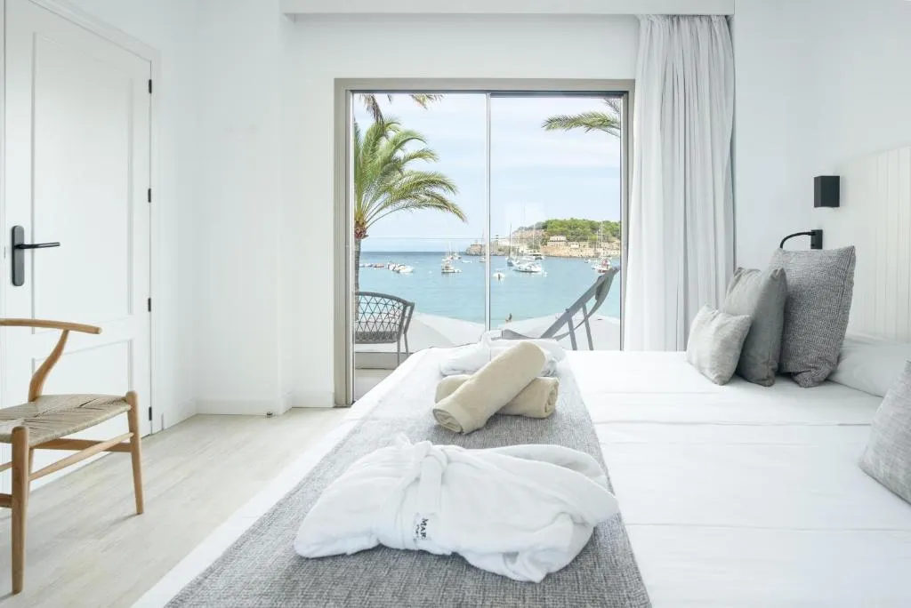 Vista para a praia do Hotel Marina Wellness & Spa