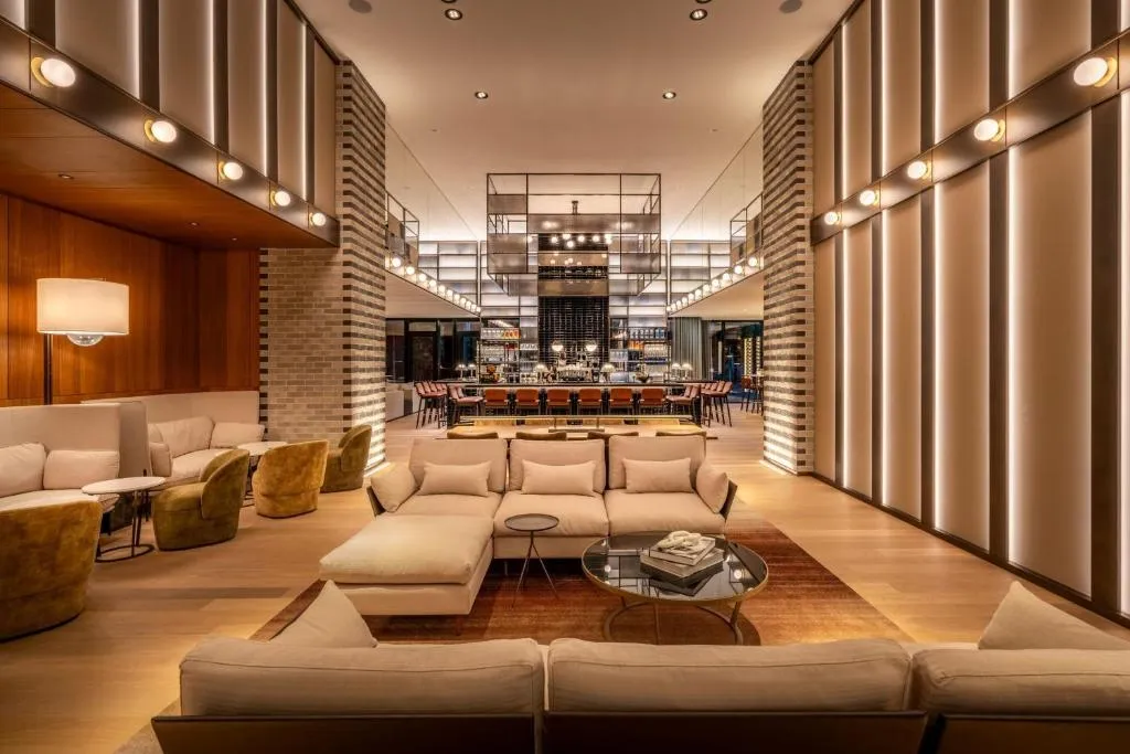 Exterior e entrada do Munich Marriott Hotel City West
