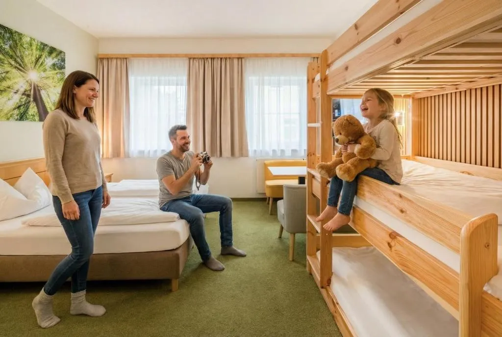 Extérieur de l'Hotel Nummerhof à Erding, pension familiale