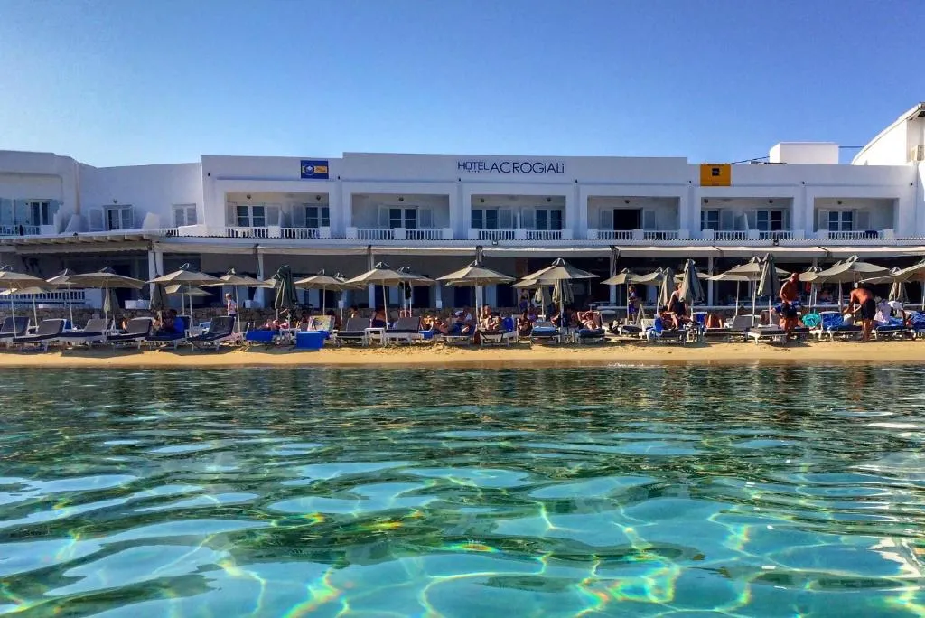 Acrogiali Beachfront Hotel Mykonos - Hotel de 4 estrellas en Platis Yialos, Mykonos - photo 1
