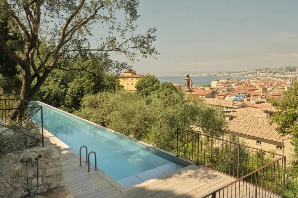 Facade de l'hotel Hôtel du Couvent a Old Town, Nice