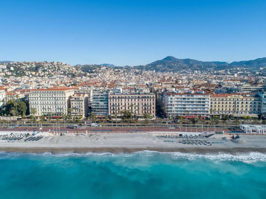 Westminster Hotel & Spa facade on Promenade des Anglais, Nice