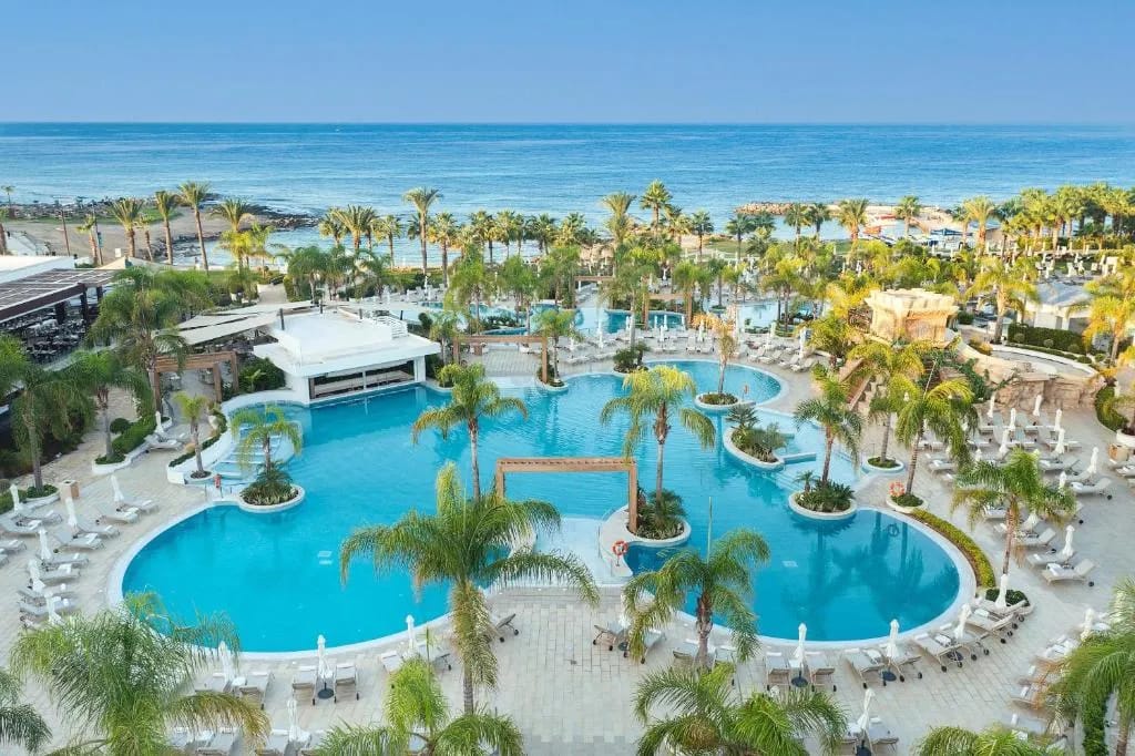 Lagoon pool at Olympic Lagoon Resort, Paphos