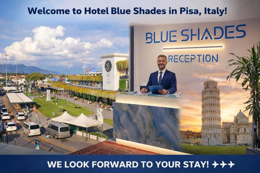 Blue Shades Hotel - 4-star hotel in Pardi (5 min to Pisa Airport), Pisa - photo 1