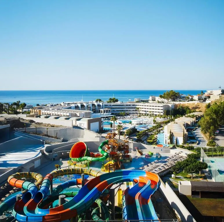 Princess Andriana Resort water park and main pool, Kiotari