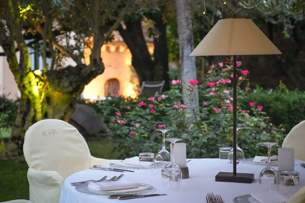 Exterior do Kolbe Hotel Rome com vista para o Palatino