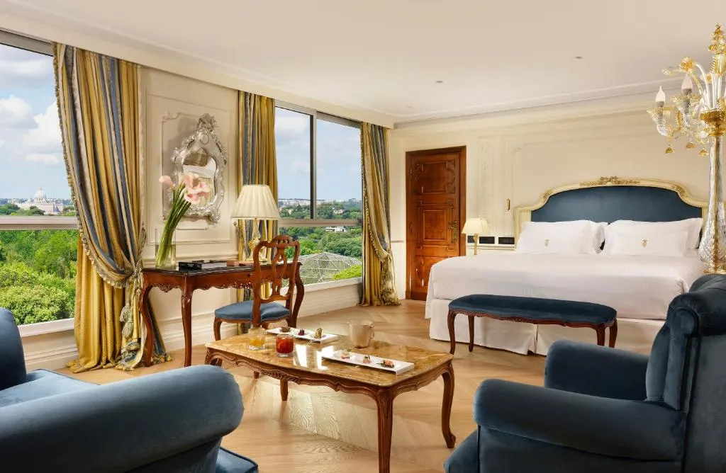 Facade of Parco dei Principi Grand Hotel, Rome