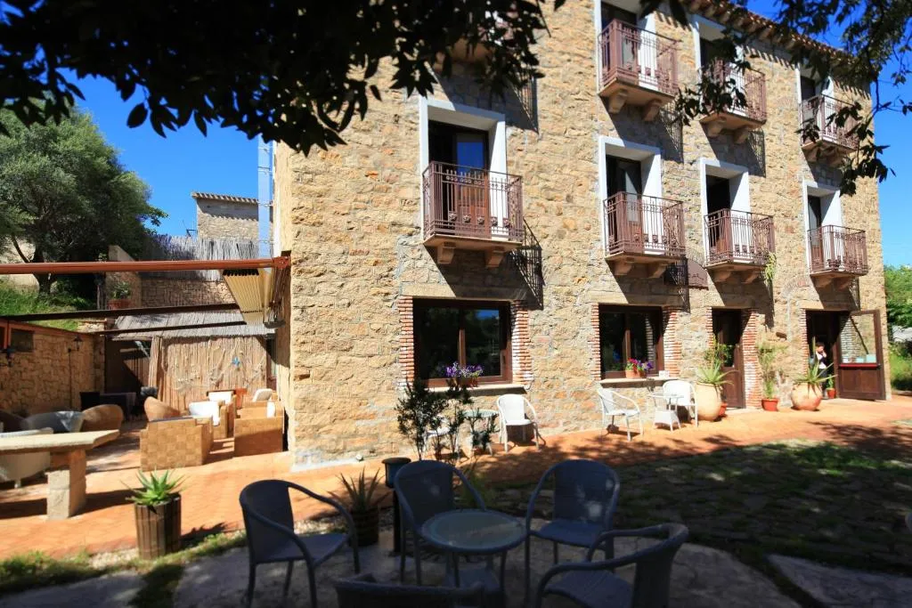 Nascar Hotel exterior and garden, Santa Maria Navarrese Sardinia