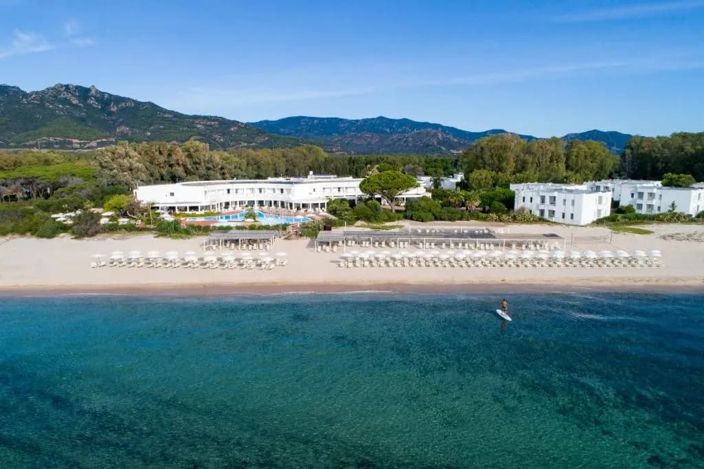 Hotel Flamingo en Santa Margherita di Pula, Cerdeña