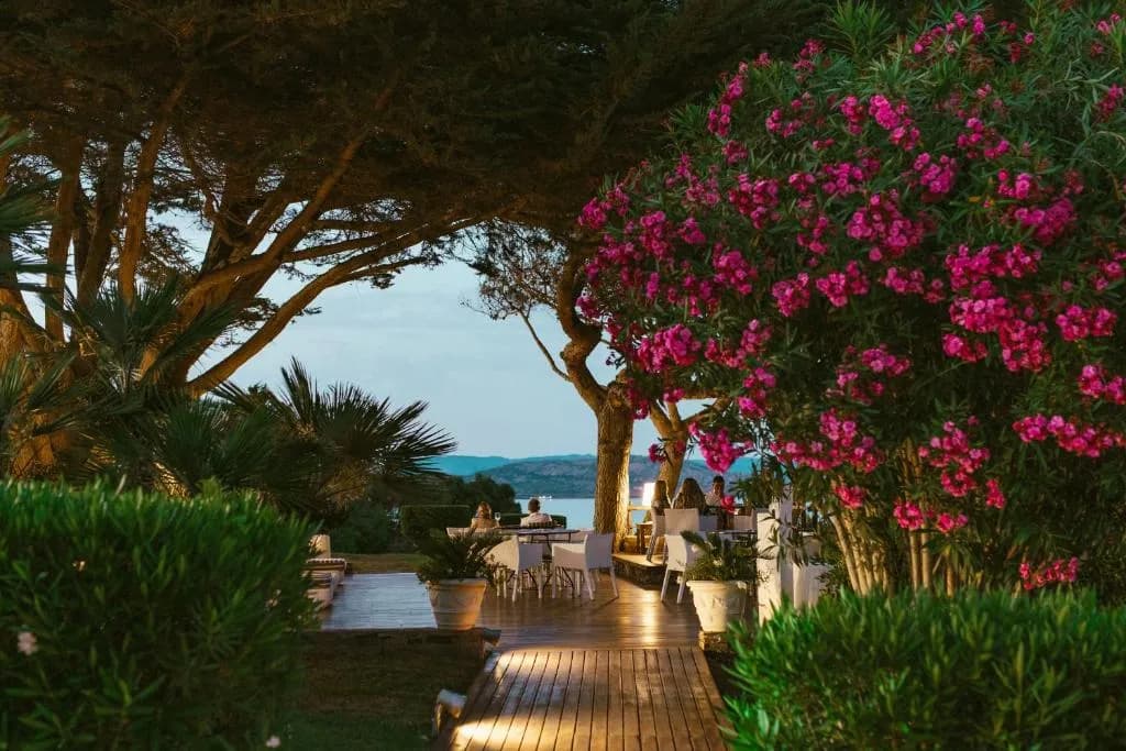 Vue du UNAHOTELS Club Hotel Ancora à Stintino, Sardaigne