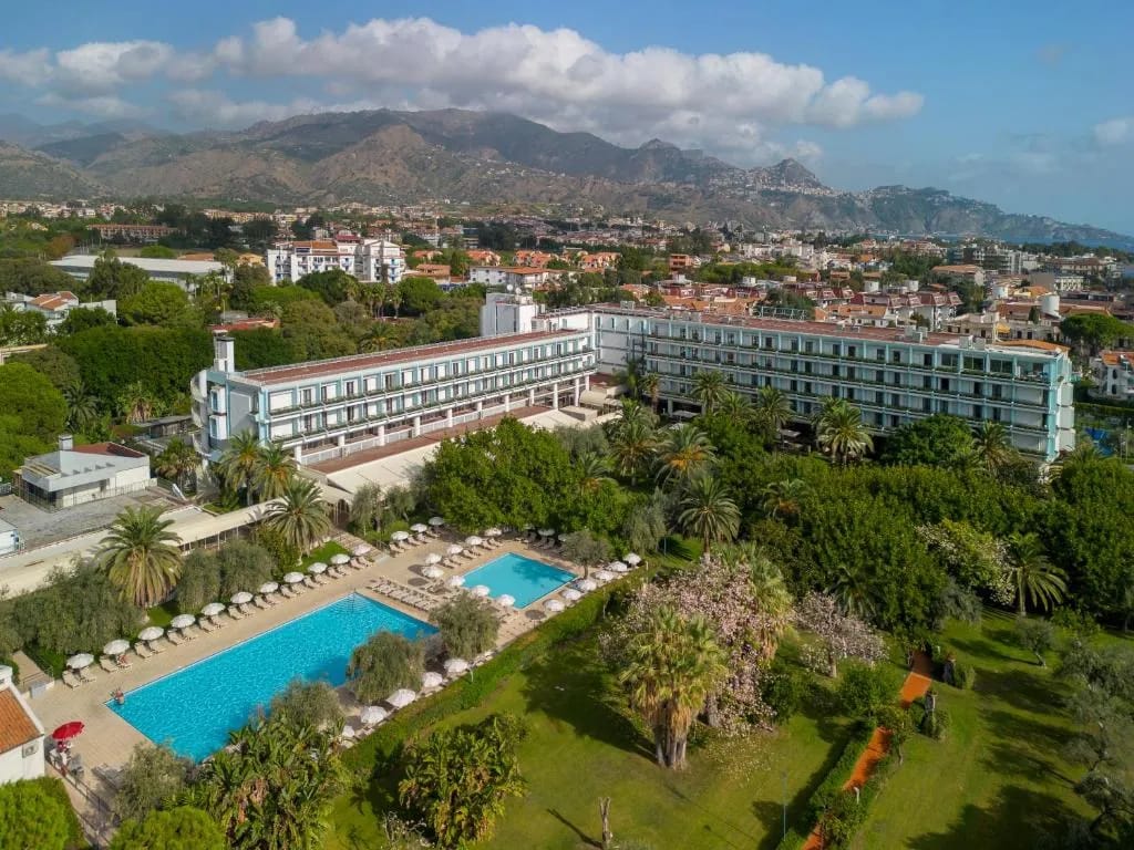 UNA Hotels Naxos Beach resort and beachfront, Sicily