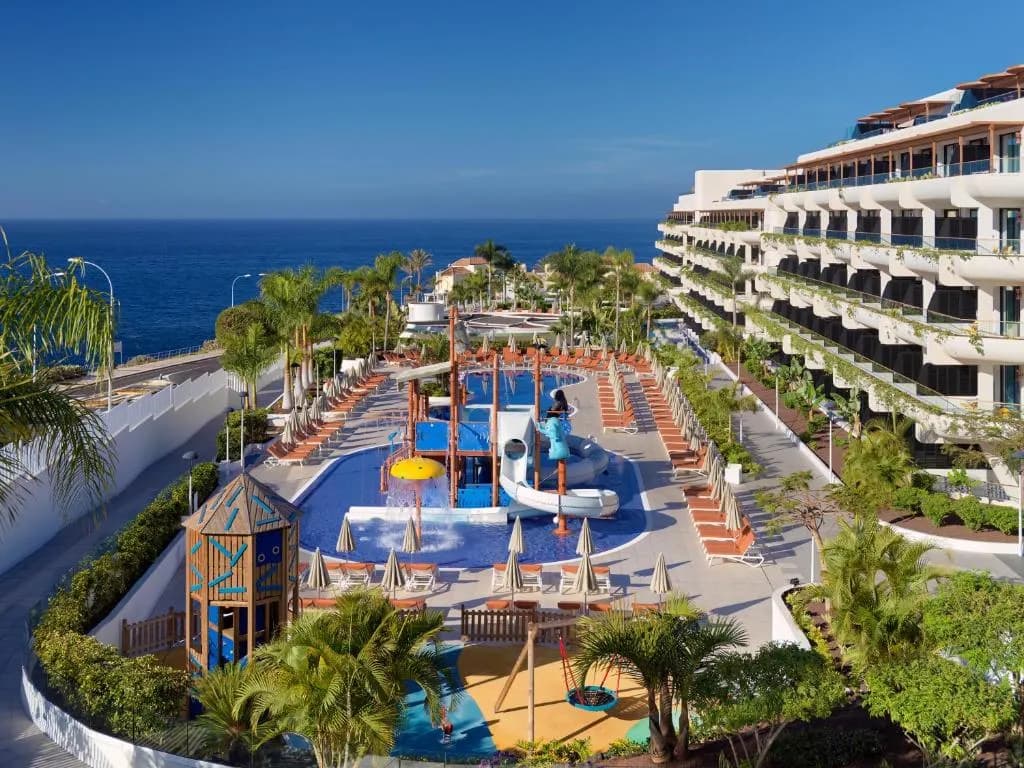 Vue aérienne du H10 Atlantic Sunset, Playa Paraíso