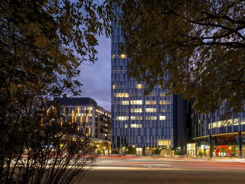 Extérieur du Clarion Hotel Vienna South dans le quartier de Favoriten