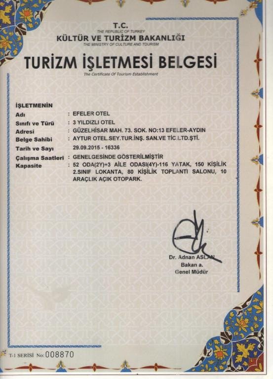 Efeler Hotel - null-star hotel in Aydın, Aydın - photo 1