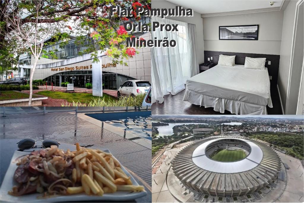 Flat Pampulha orla prox Mineirão - 4-star hotel in Belo Horizonte, Belo Horizonte - photo 1
