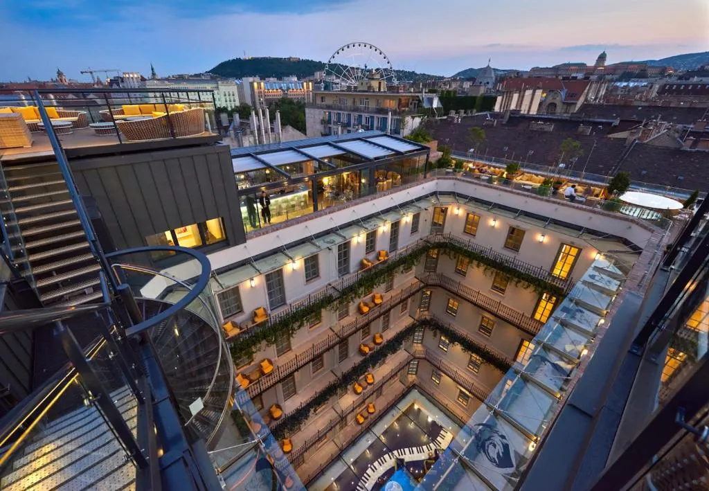 Aria Hotel Budapest exterior near St. Stephen's Basilica