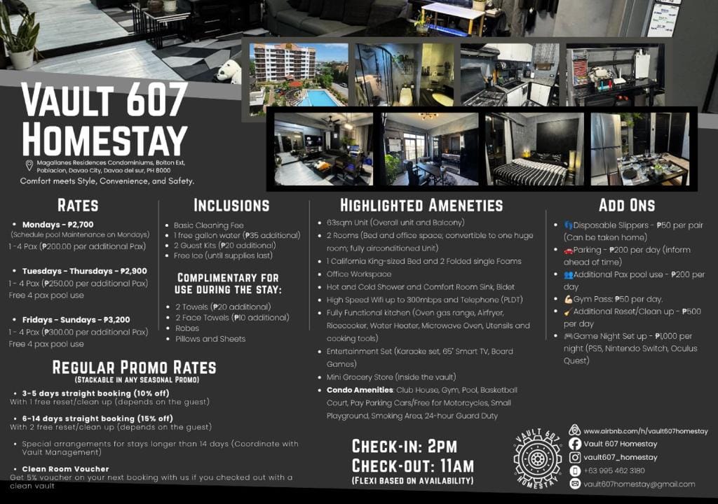 Vault 607 Homestay - null-star hotel in Davao City, Davao City