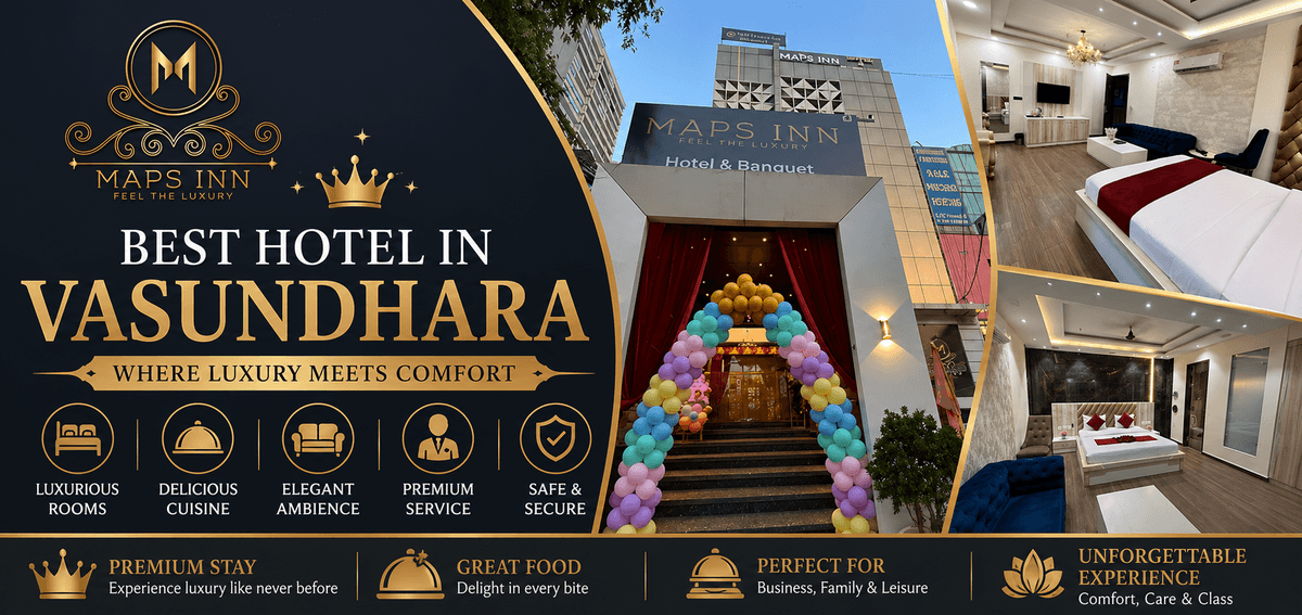 Maps Inn Hotel & Banquet & Restaurant - 4-star hotel in Ghaziabad, Ghaziabad - photo 1