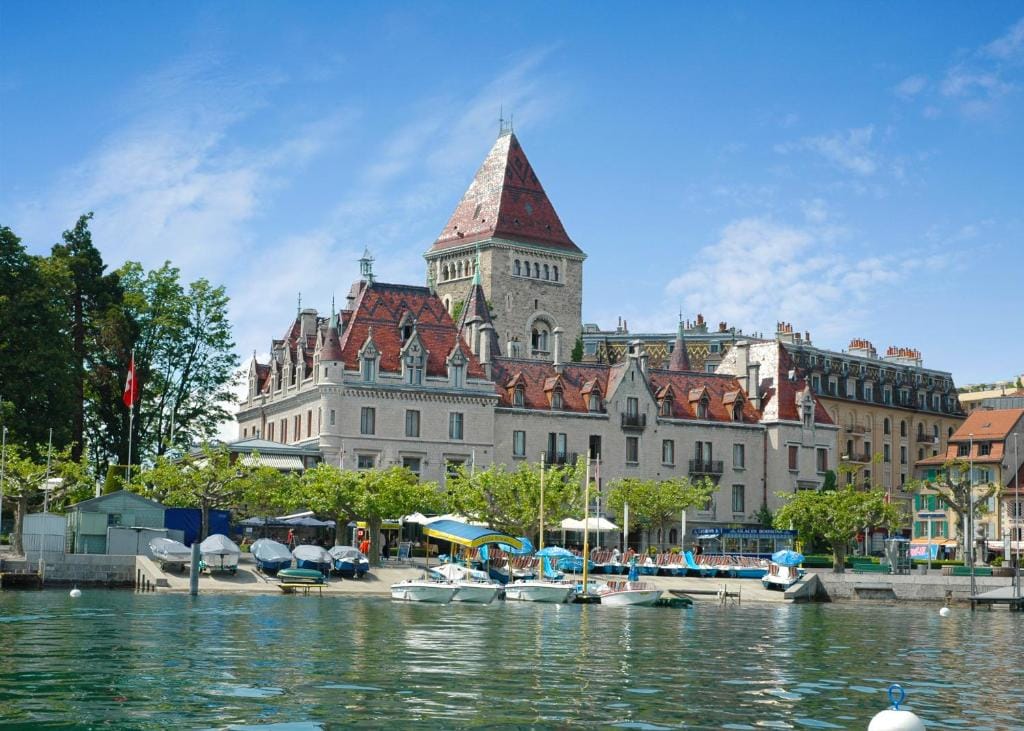 Château d'Ouchy - 4-star hotel in Lausanne, Lausanne - photo 1