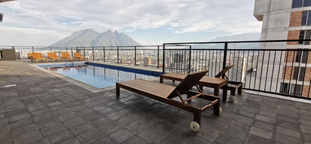 BarrioW Apartment 1 Room, parking, pool and view - Hotel de null estrellas en Monterrey, Monterrey - photo 1