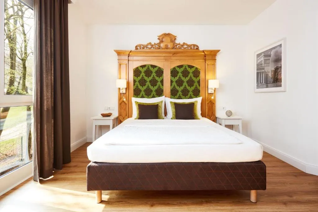 Extérieur de l'Hôtel Prinzregent München Messe avec jardin