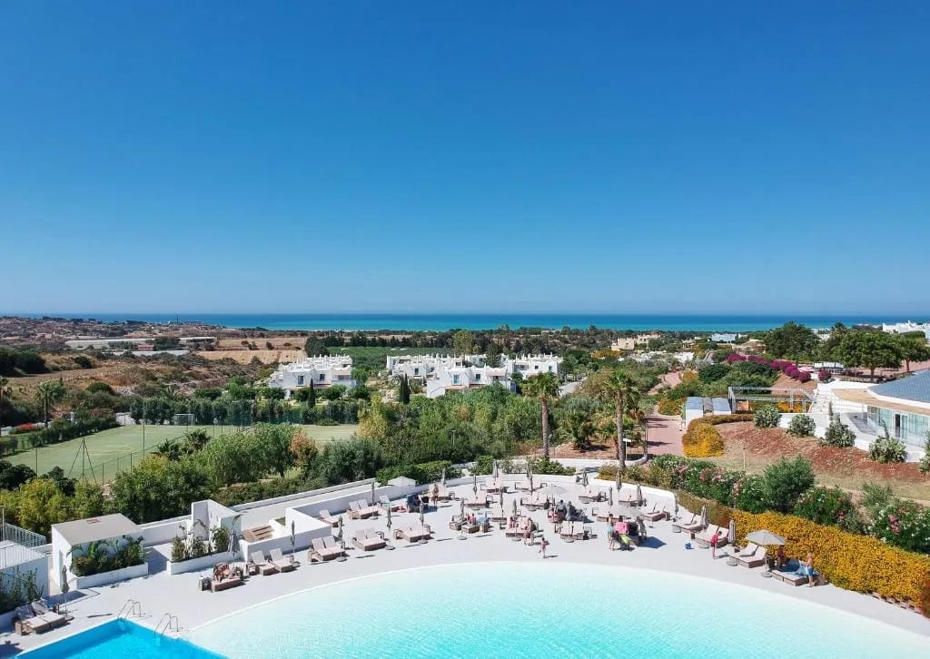 Vista del resort VOI Marsa Siclà Essentia, Sampieri, Sicilia