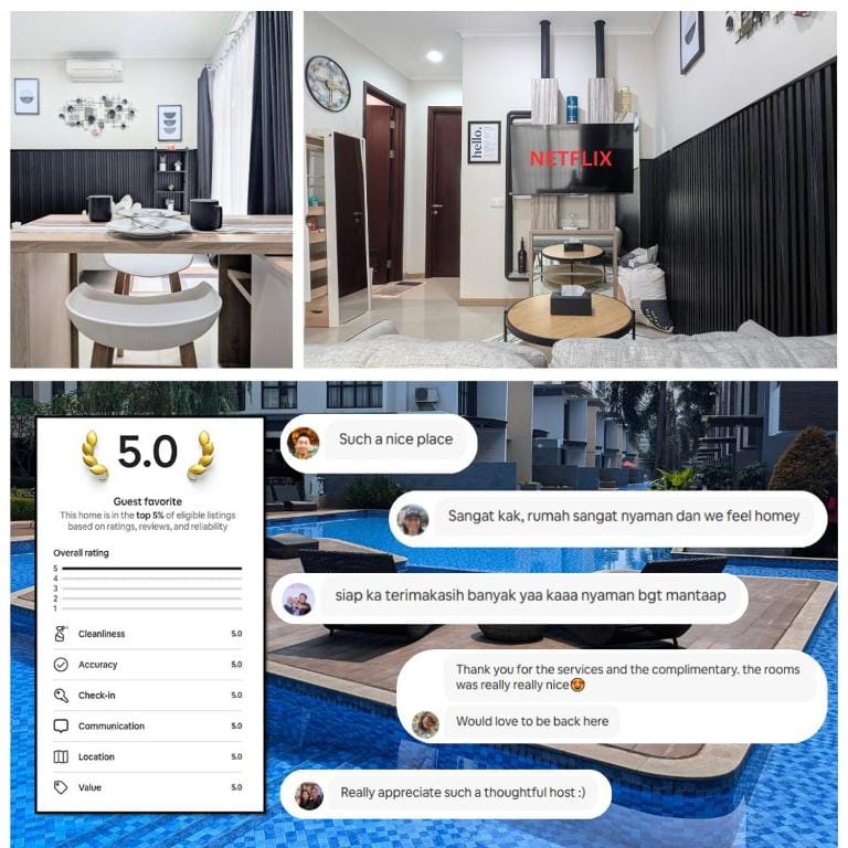 2BR Serviced Apartment at Vanya Park Asatti Garden BSD City - null-star hotel in Tangerang, Tangerang - photo 1
