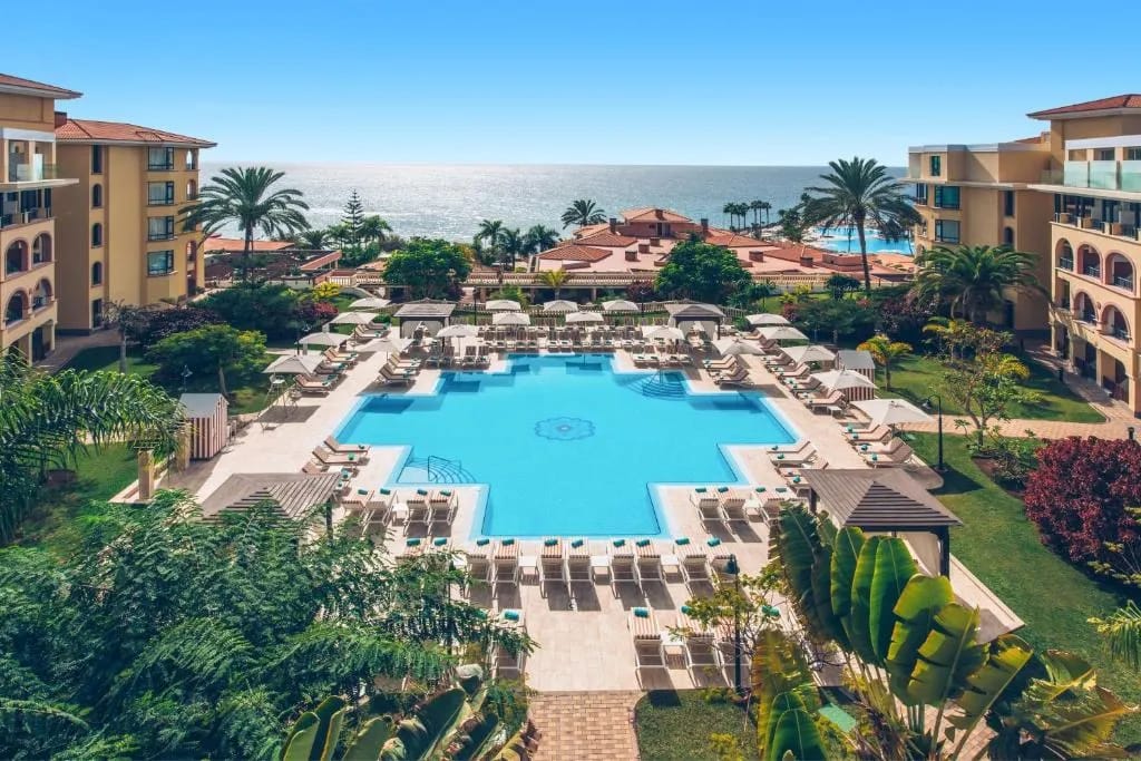 Pool area at Iberostar Selection Anthelia, Costa Adeje