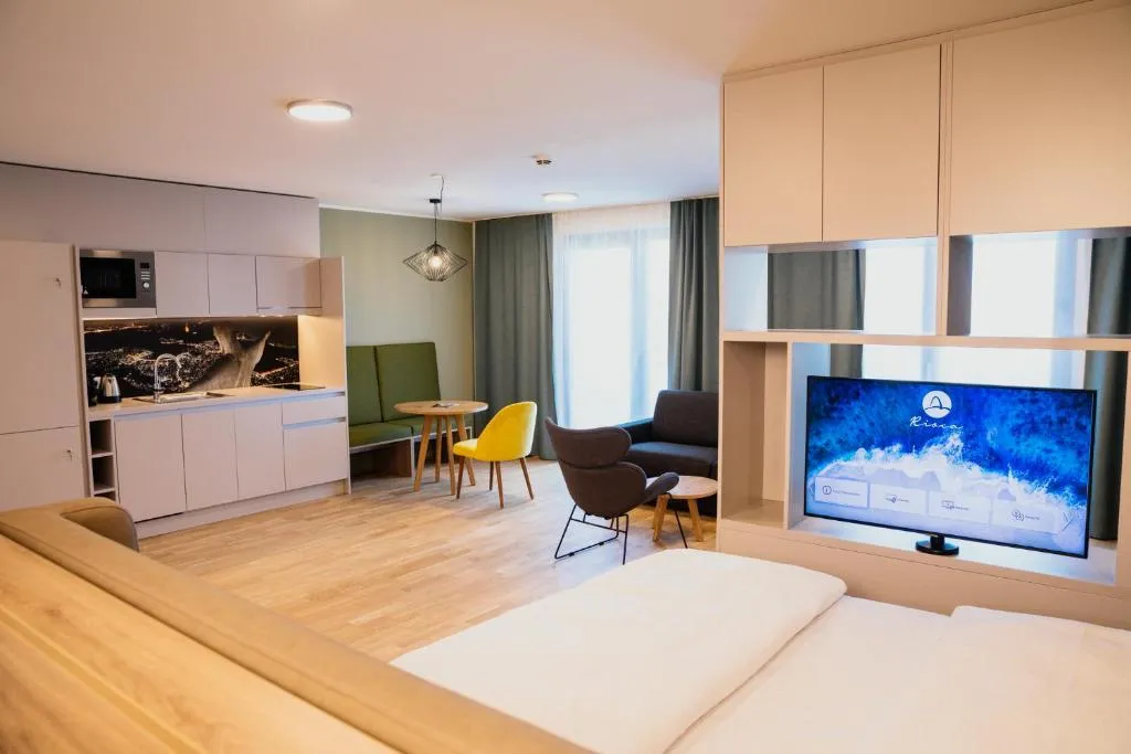 Fachada del apart-hotel Rioca Vienna Posto 1 en Brigittenau